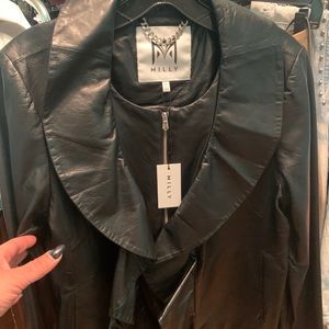 MILLY Buttery soft leather jacket!